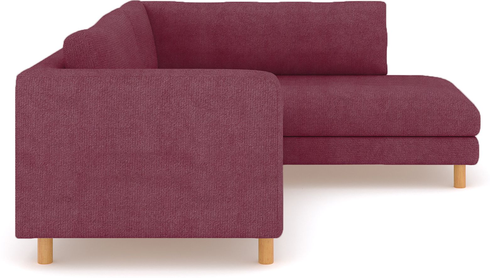 WESTIDO Emaar Majestic Fabric 6 Seater  Sofa (Finish Color - Maroon, DIY(Do-It-Yourself))