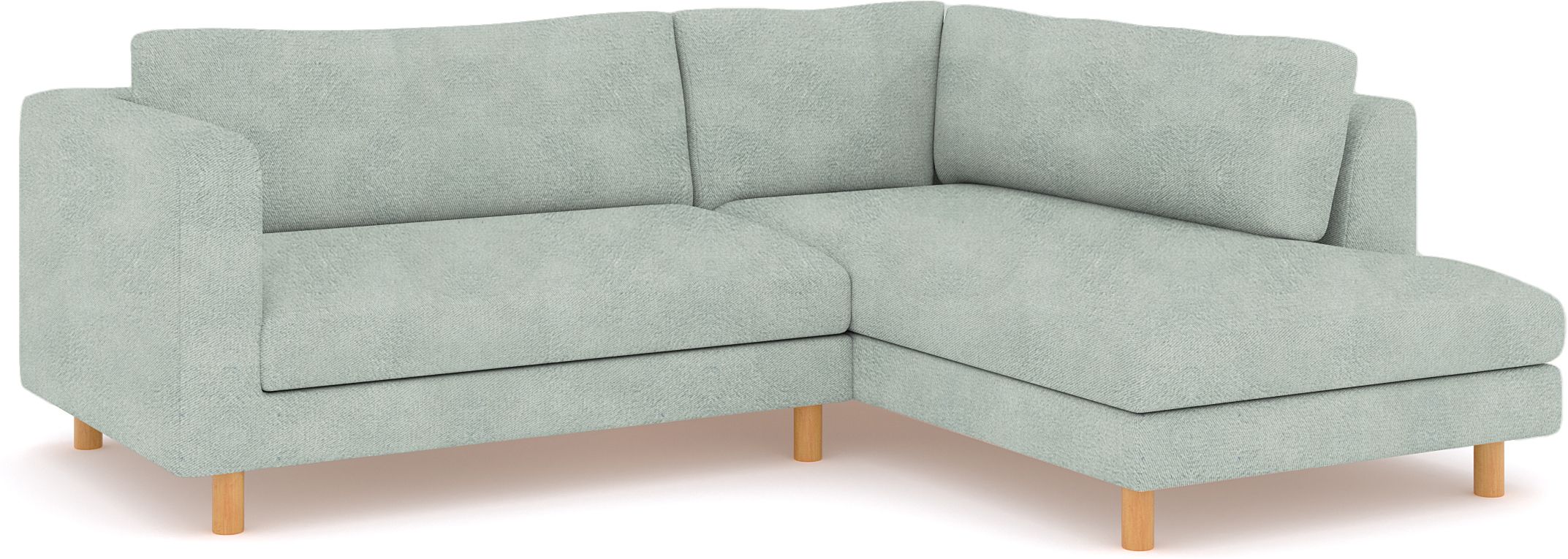 WESTIDO Emaar Majestic Fabric 6 Seater  Sofa (Finish Color - Mist, DIY(Do-It-Yourself))