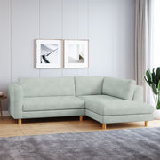 WESTIDO Emaar Majestic Fabric 6 Seater  Sofa (Finish Color - Mist, DIY(Do-It-Yourself))