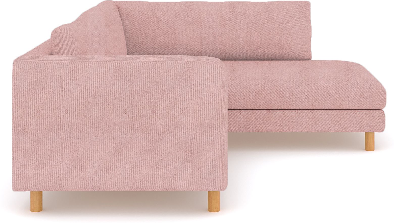 WESTIDO Emaar Majestic Fabric 6 Seater  Sofa (Finish Color - Pink, DIY(Do-It-Yourself))