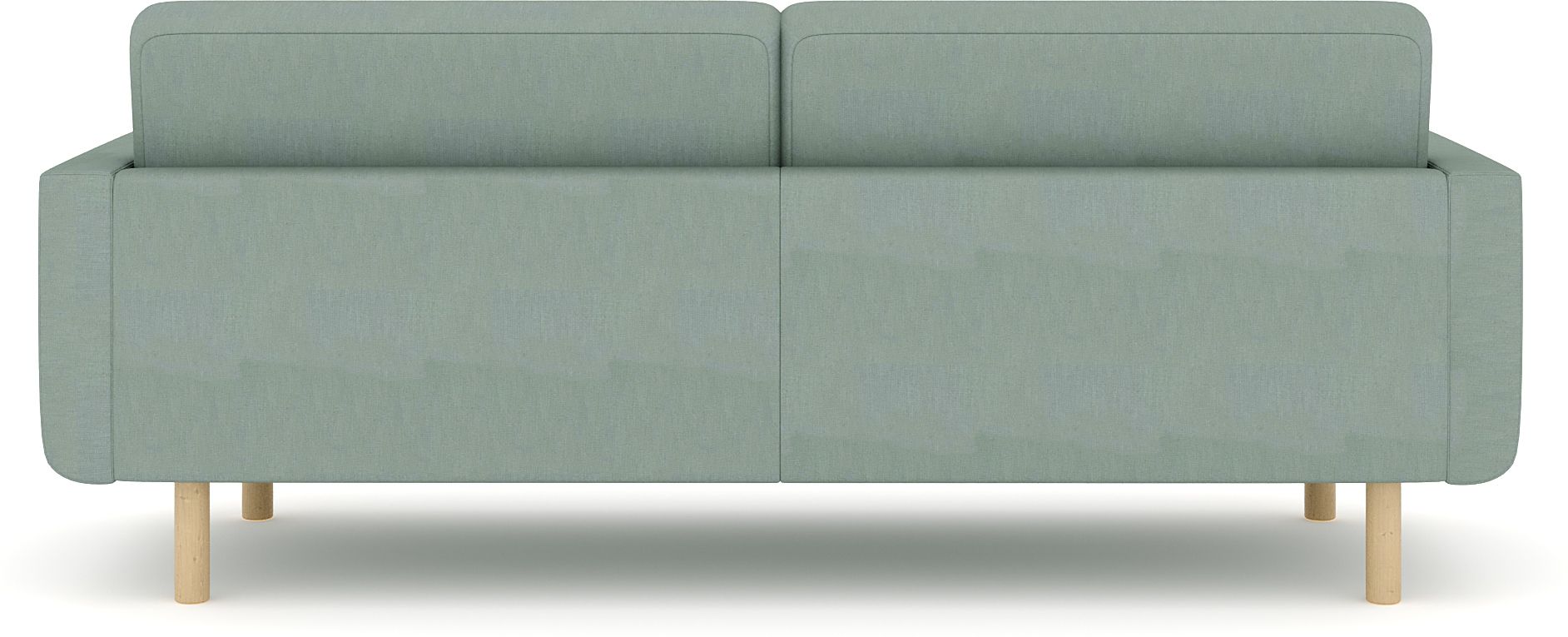 WESTIDO Fabric 3 Seater  Sofa (Finish Color - GREEN, DIY(Do-It-Yourself))