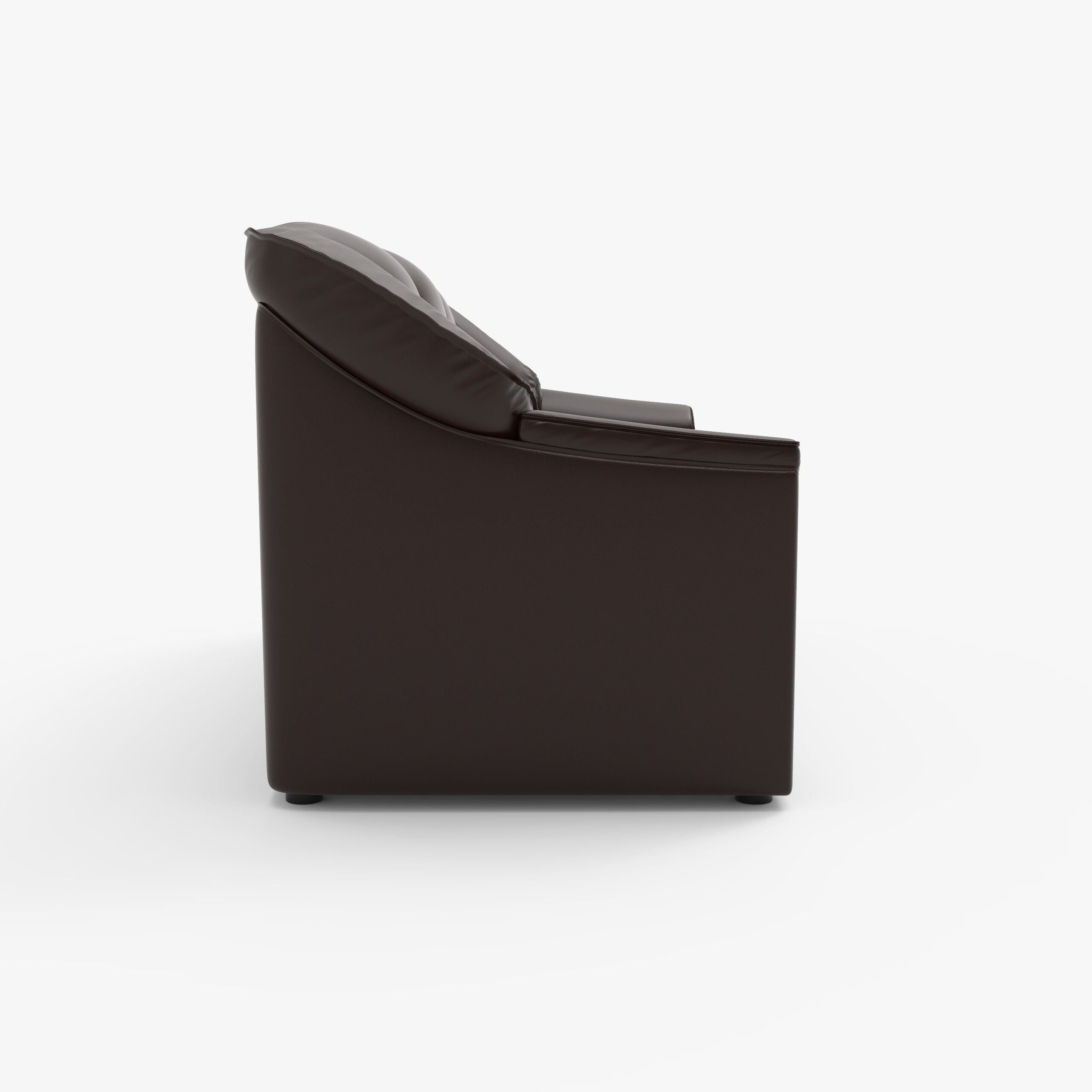 Westido Modern 3 + 1 + 1 Sofa (Cream Brown)