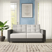 Cream Brown 3 + 1 + 1 Sofa by Westido