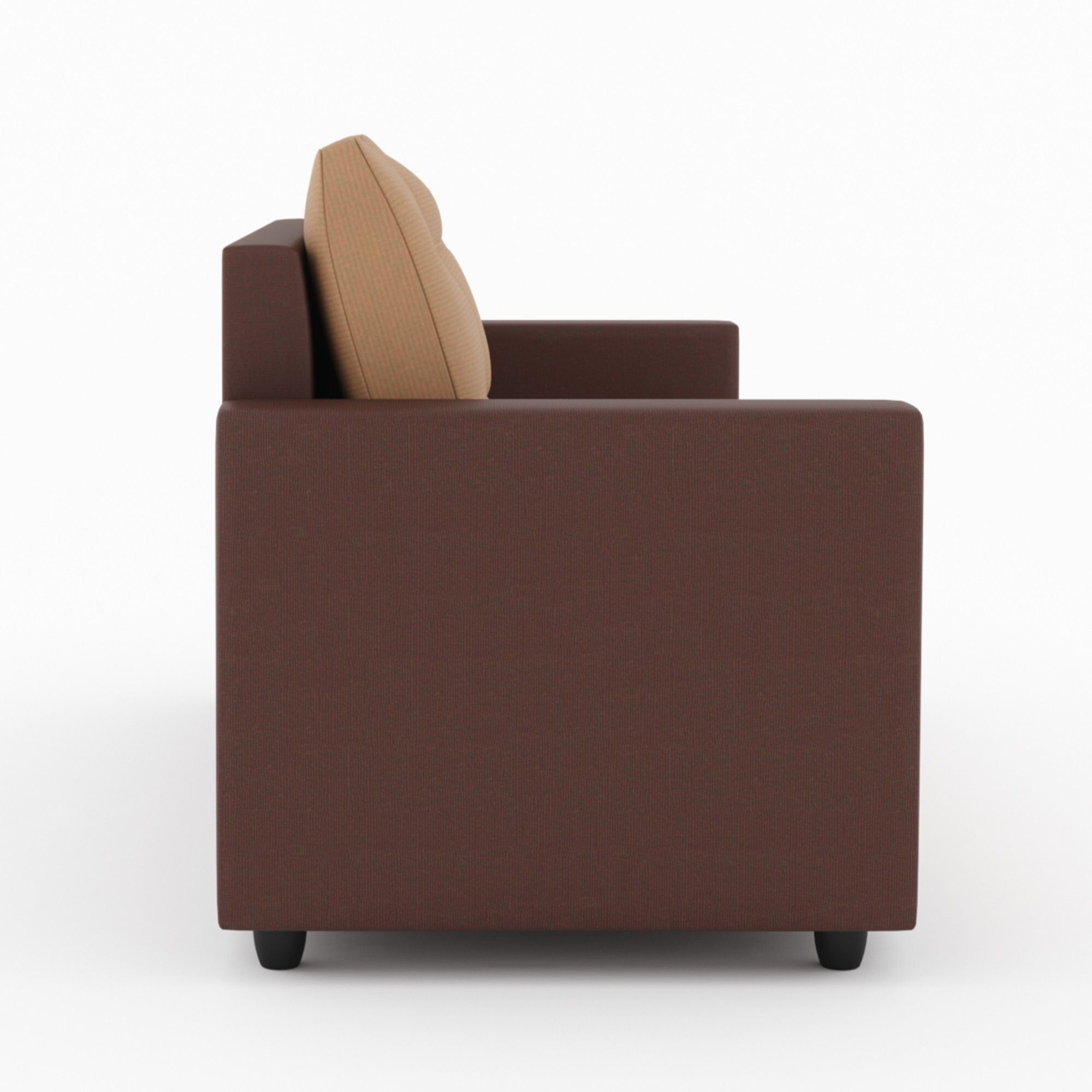 Cream Brown 3 + 1 + 1 Sofa by Westido