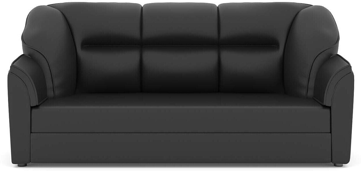 WESTIDO 3+2 Cyrus Series Leatherette 5 Seater  Sofa (Finish Color - Black, DIY(Do-It-Yourself))