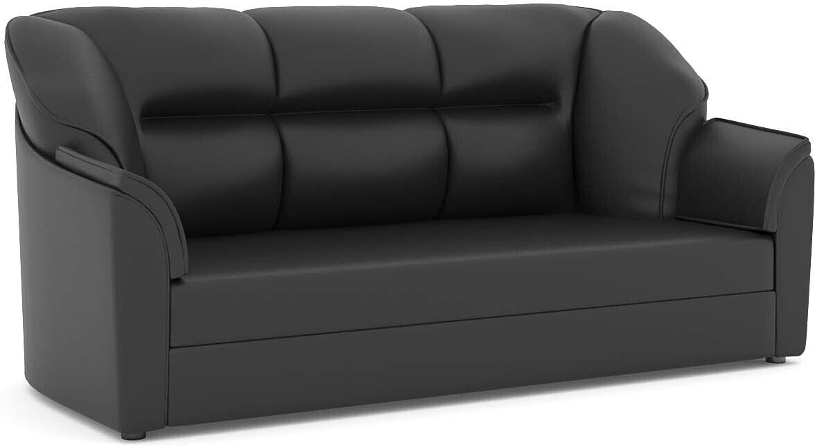 WESTIDO 3+2 Cyrus Series Leatherette 5 Seater  Sofa (Finish Color - Black, DIY(Do-It-Yourself))