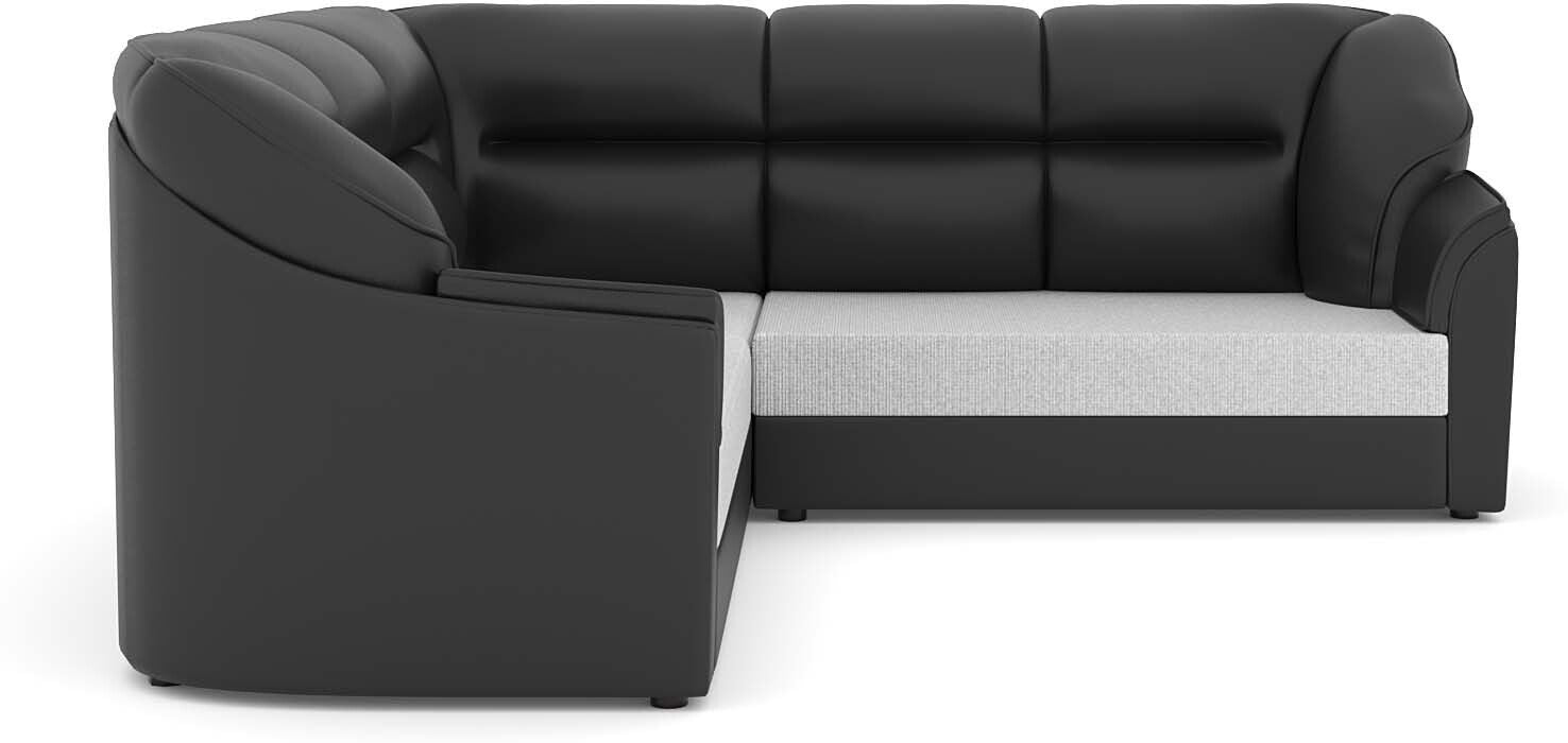 WESTIDO Cyrus Series Leatherette 5 Seater  Sofa (Finish Color - Grey, DIY(Do-It-Yourself))