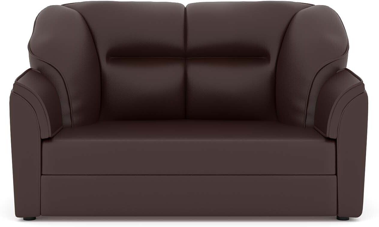 WESTIDO 3+2 Cyrus Series Leatherette 5 Seater  Sofa (Finish Color - Brown, DIY(Do-It-Yourself))