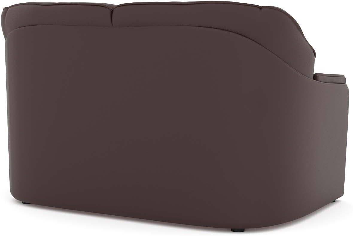 WESTIDO 3+2 Cyrus Series Leatherette 5 Seater  Sofa (Finish Color - Brown, DIY(Do-It-Yourself))