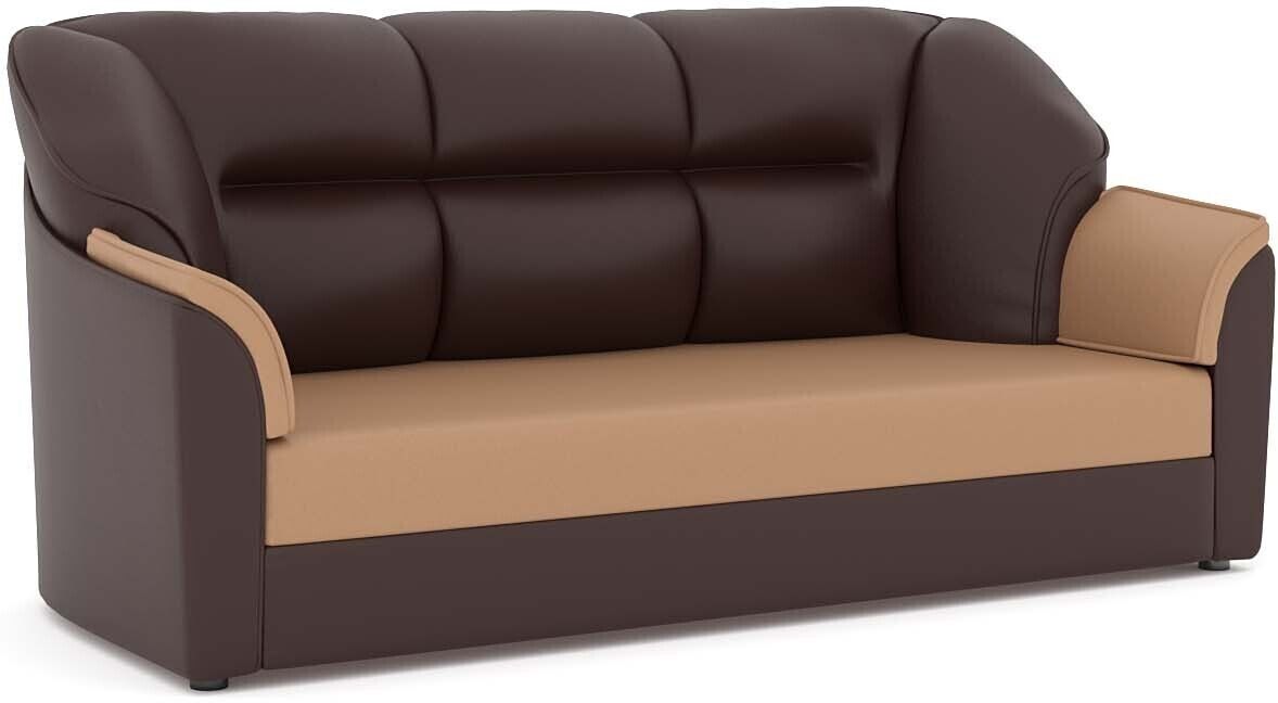WESTIDO Cyrus Series Leatherette 5 Seater  Sofa (Finish Color - Brown, DIY(Do-It-Yourself))