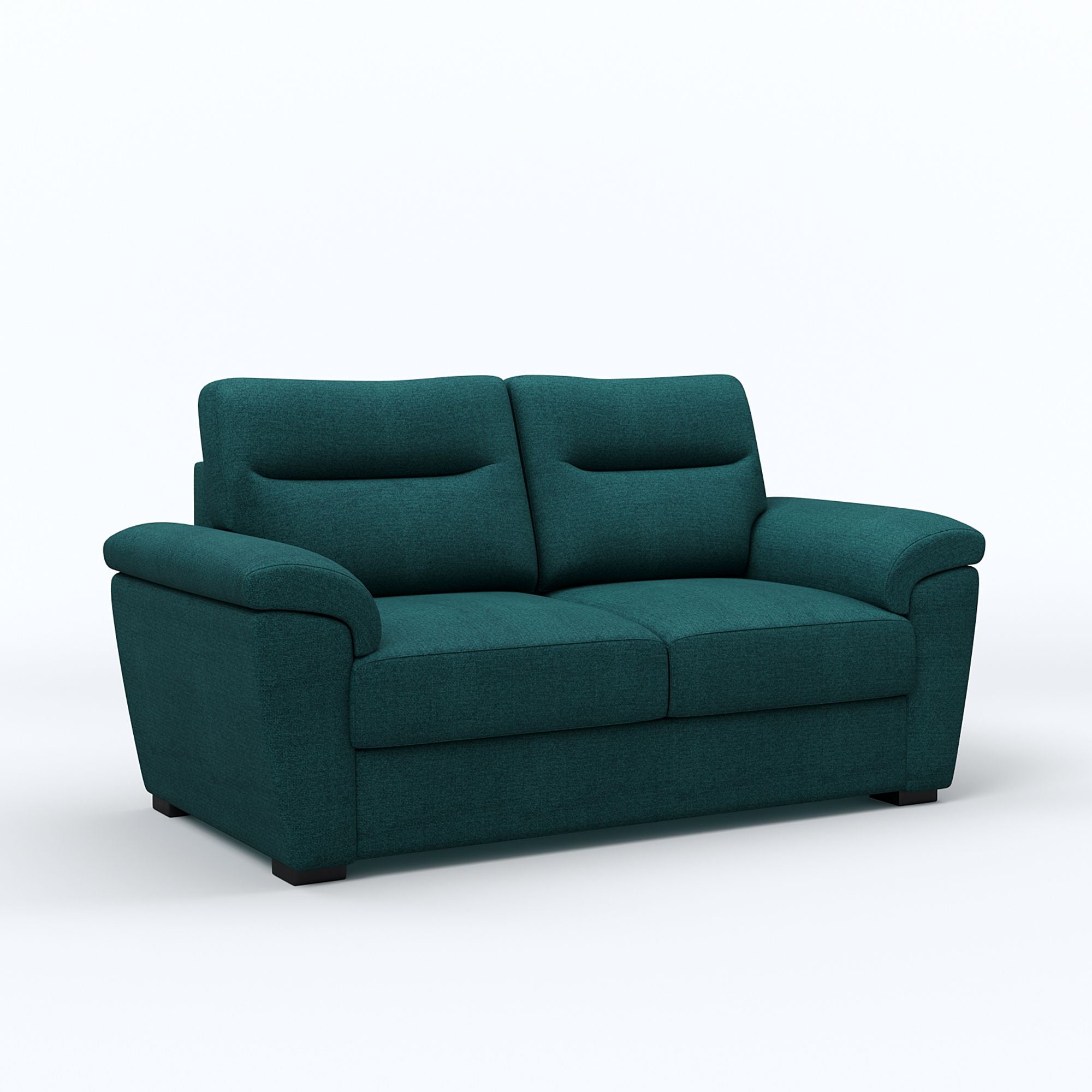 WESTIDO Emir Fabric 2 Seater  Sofa (Finish Color - GREEN, DIY(Do-It-Yourself))