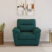 WESTIDO Emir Fabric 1 Seater  Sofa (Finish Color - GREEN, DIY(Do-It-Yourself))