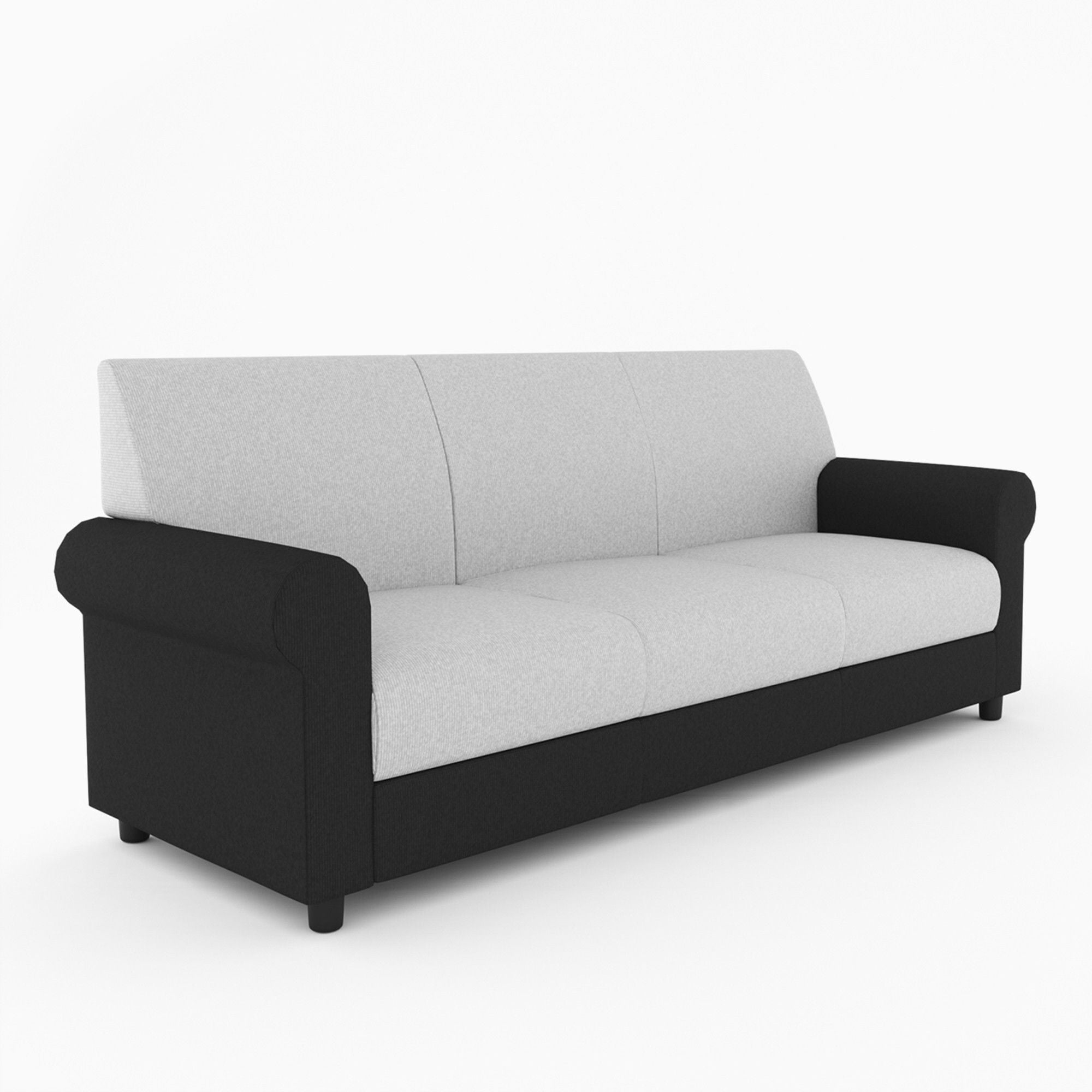 Westido Cream Brown 3 + 1 + 1 Living Room Sofa