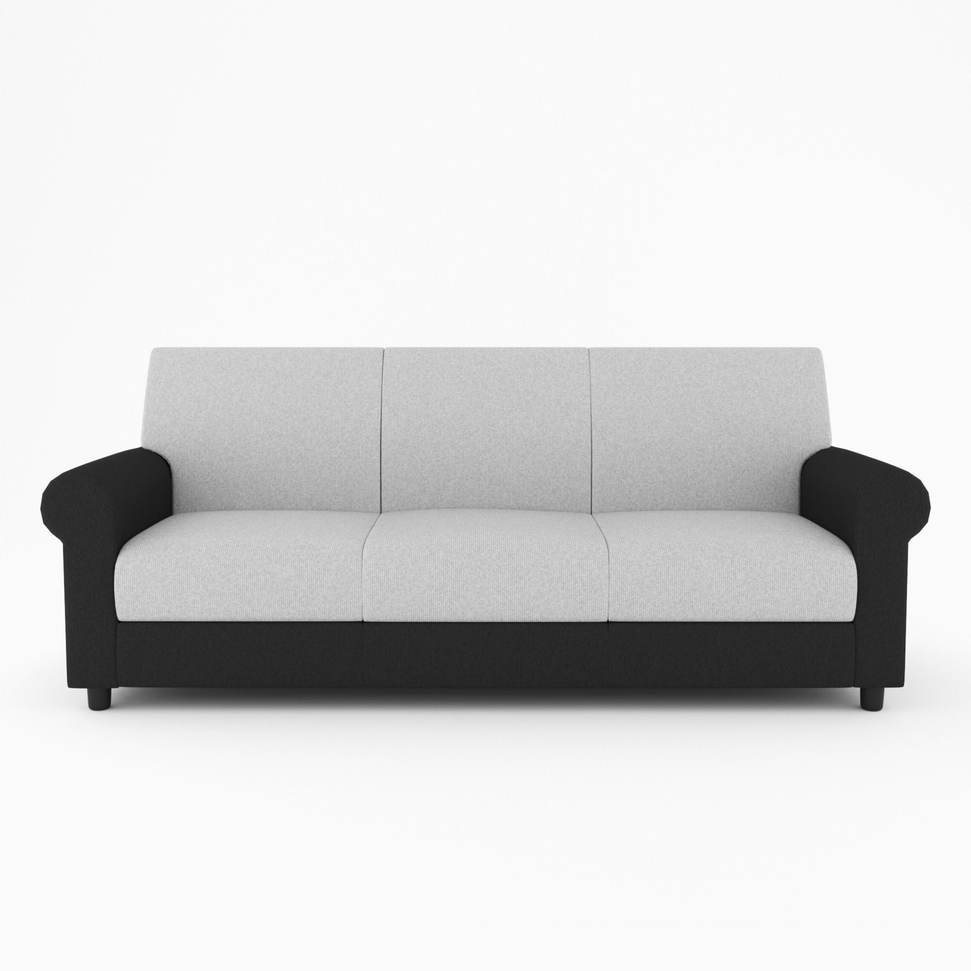 Westido Cream Brown 3 + 1 + 1 Living Room Sofa