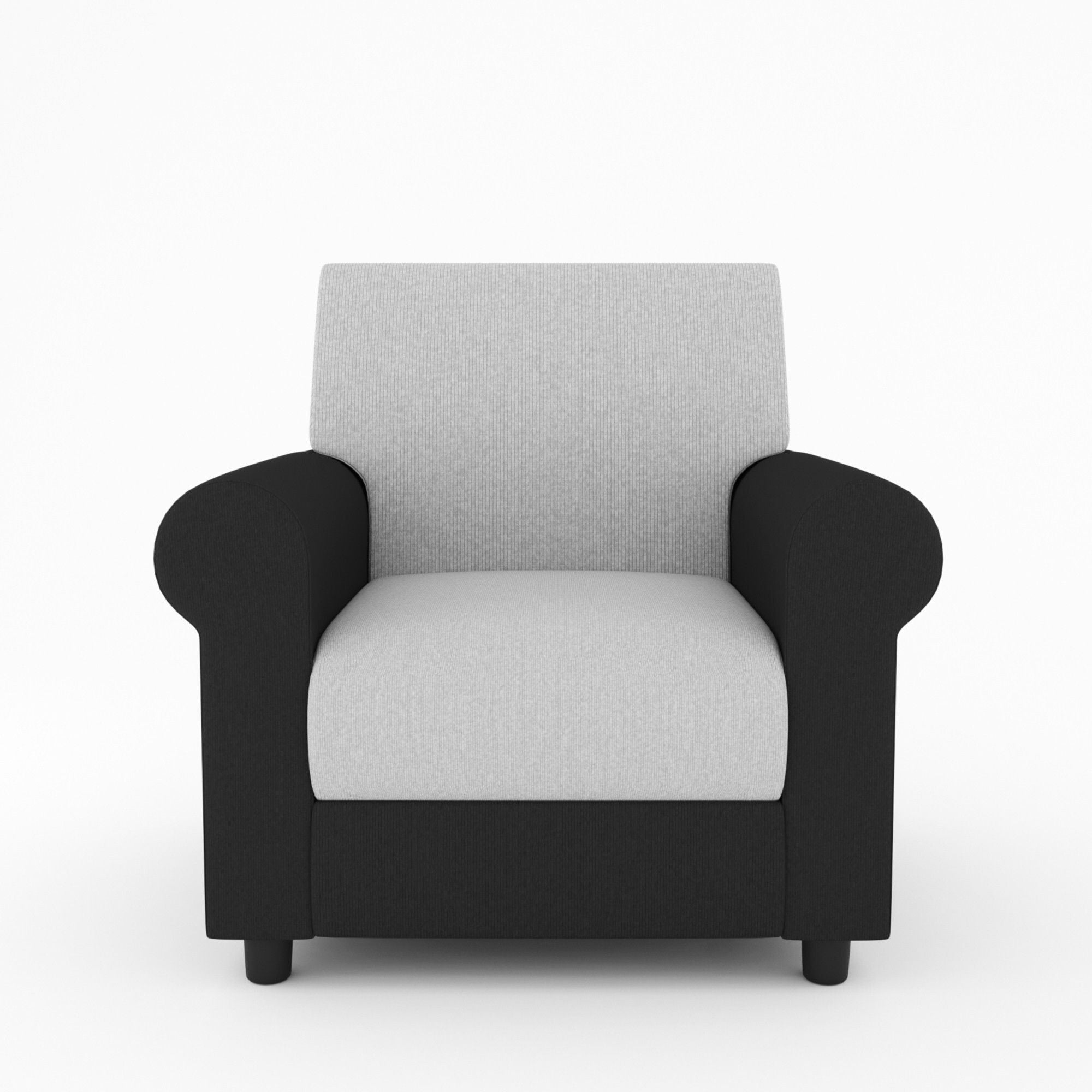 Cream Brown Upholstered 3 + 1 + 1 Sofa by Westido