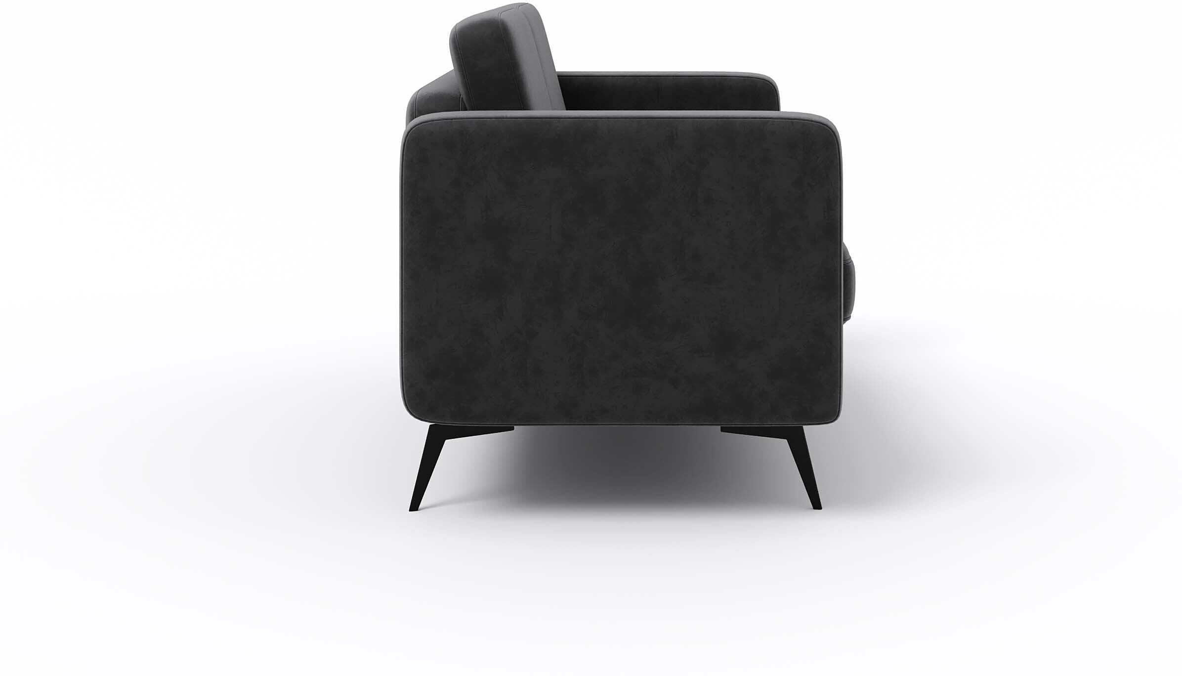 WESTIDO Edas Fabric 2 Seater  Sofa (Finish Color - GREY, DIY(Do-It-Yourself))