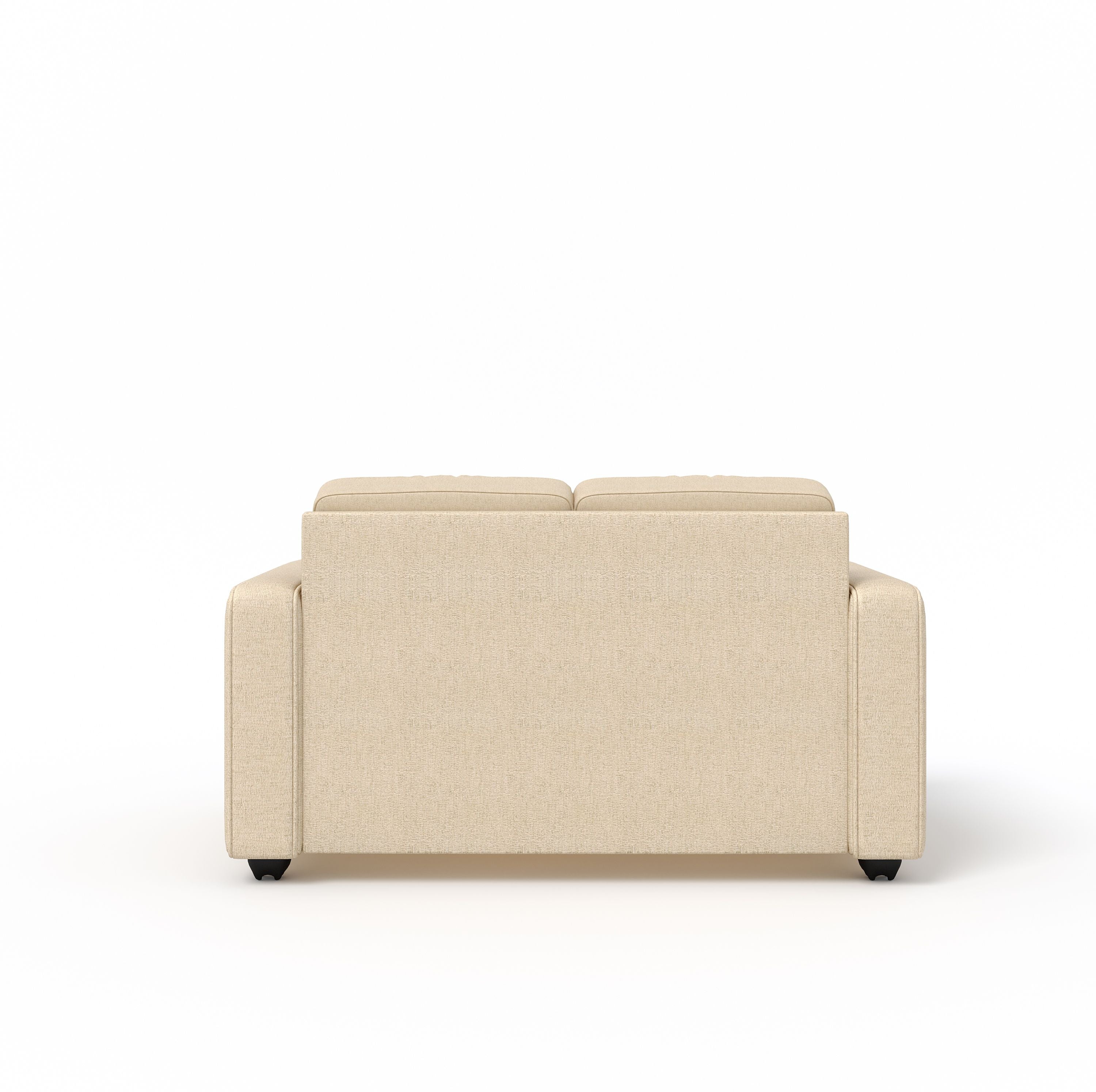WESTIDO Eymen Fabric 2 Seater  Sofa (Finish Color - CREAM, DIY(Do-It-Yourself))