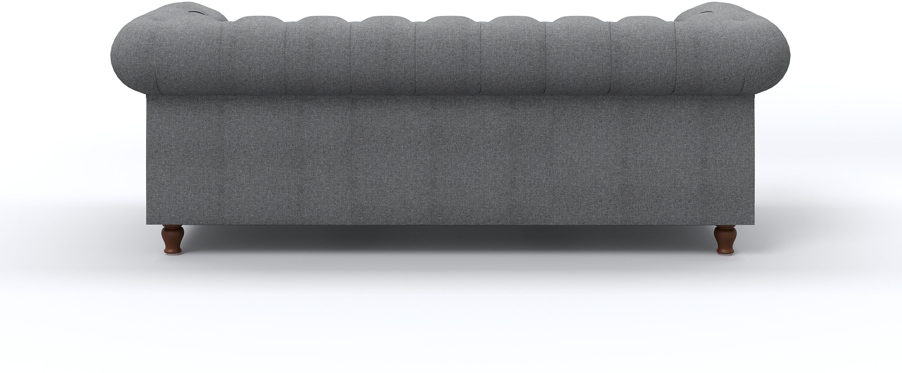 WESTIDO Adem Fabric 3 Seater  Sofa (Finish Color - GREY, DIY(Do-It-Yourself))
