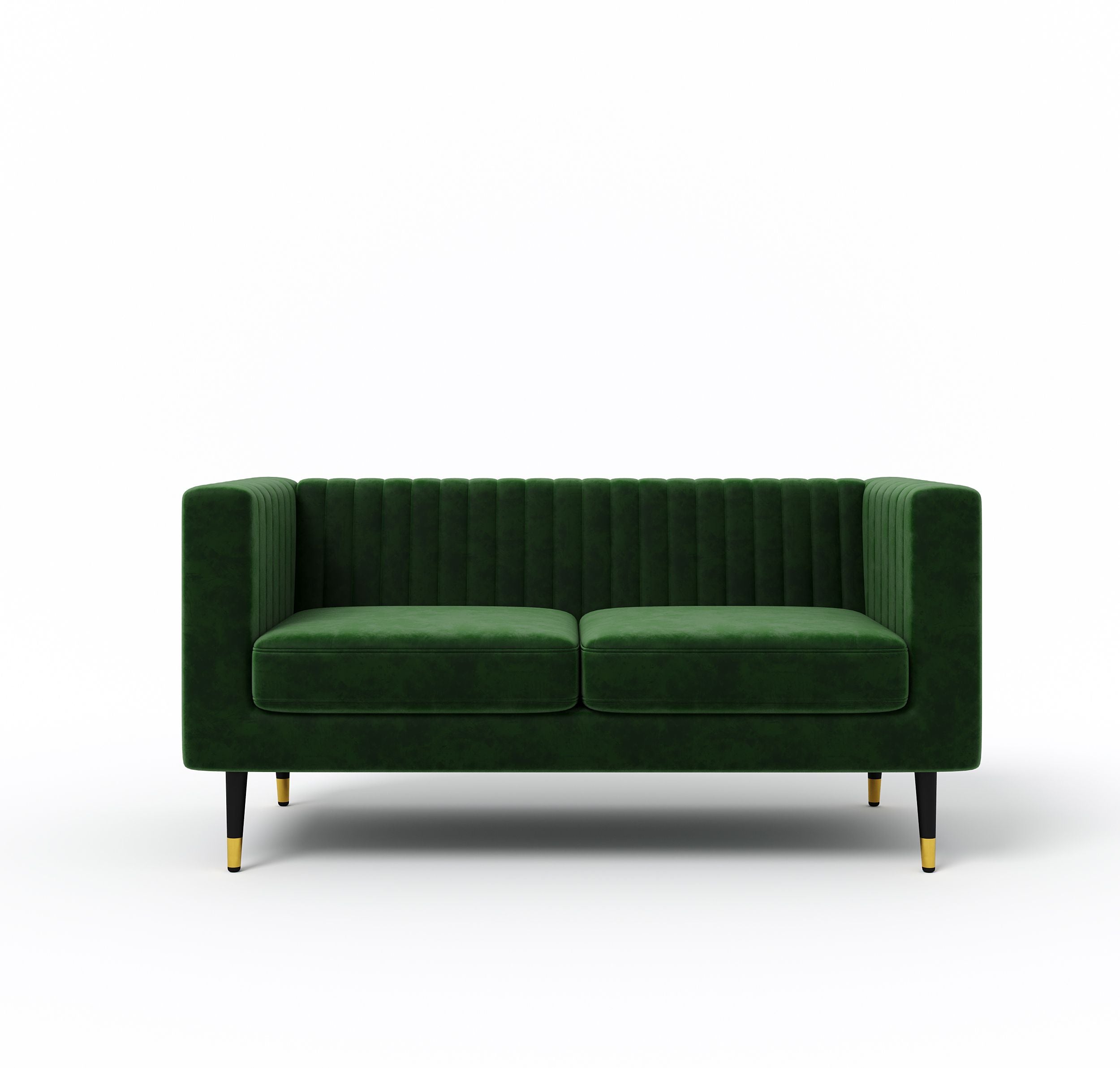 WESTIDO Fabric 2 Seater  Sofa (Finish Color - GREEN, DIY(Do-It-Yourself))