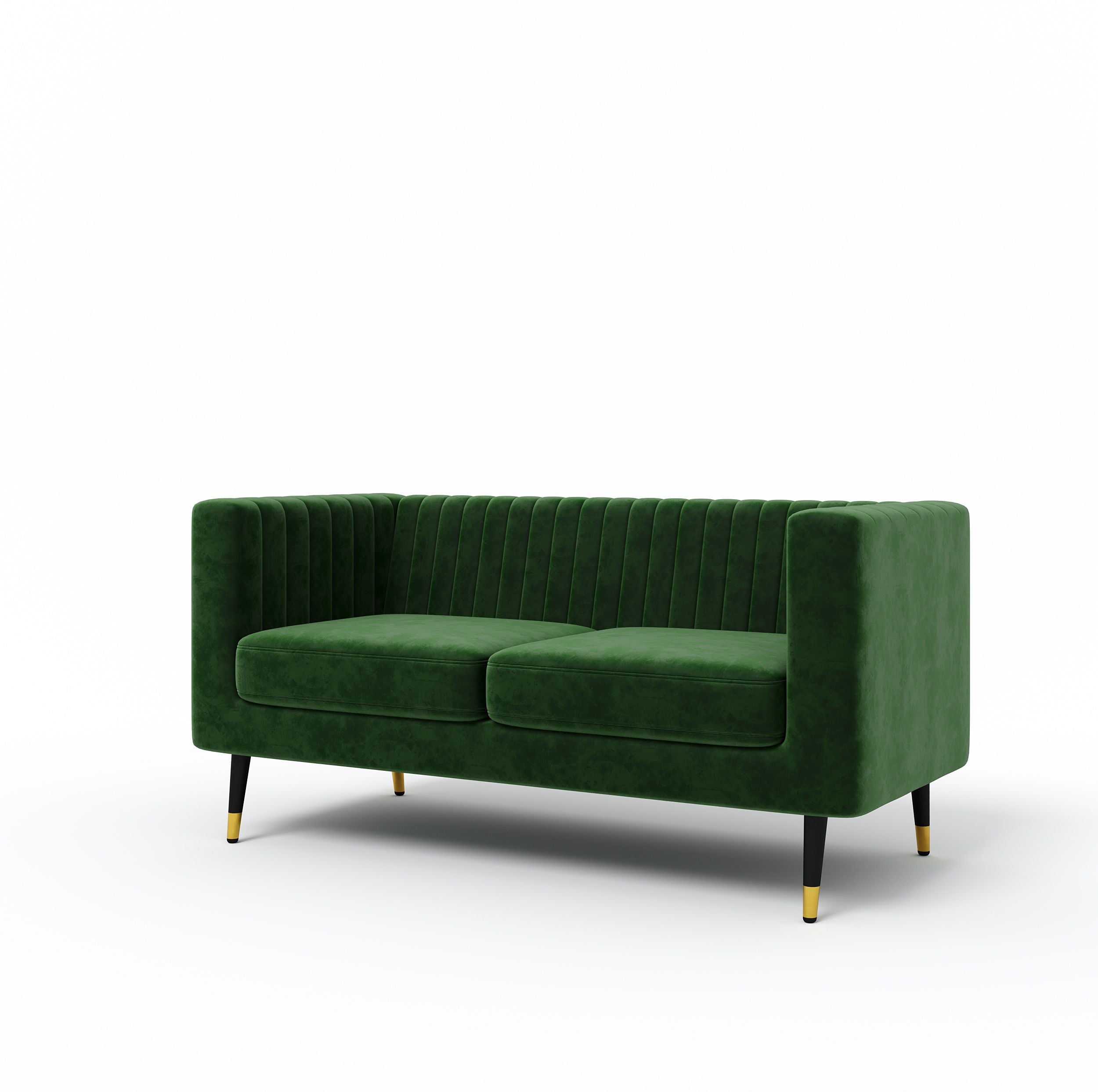 WESTIDO Fabric 2 Seater  Sofa (Finish Color - GREEN, DIY(Do-It-Yourself))