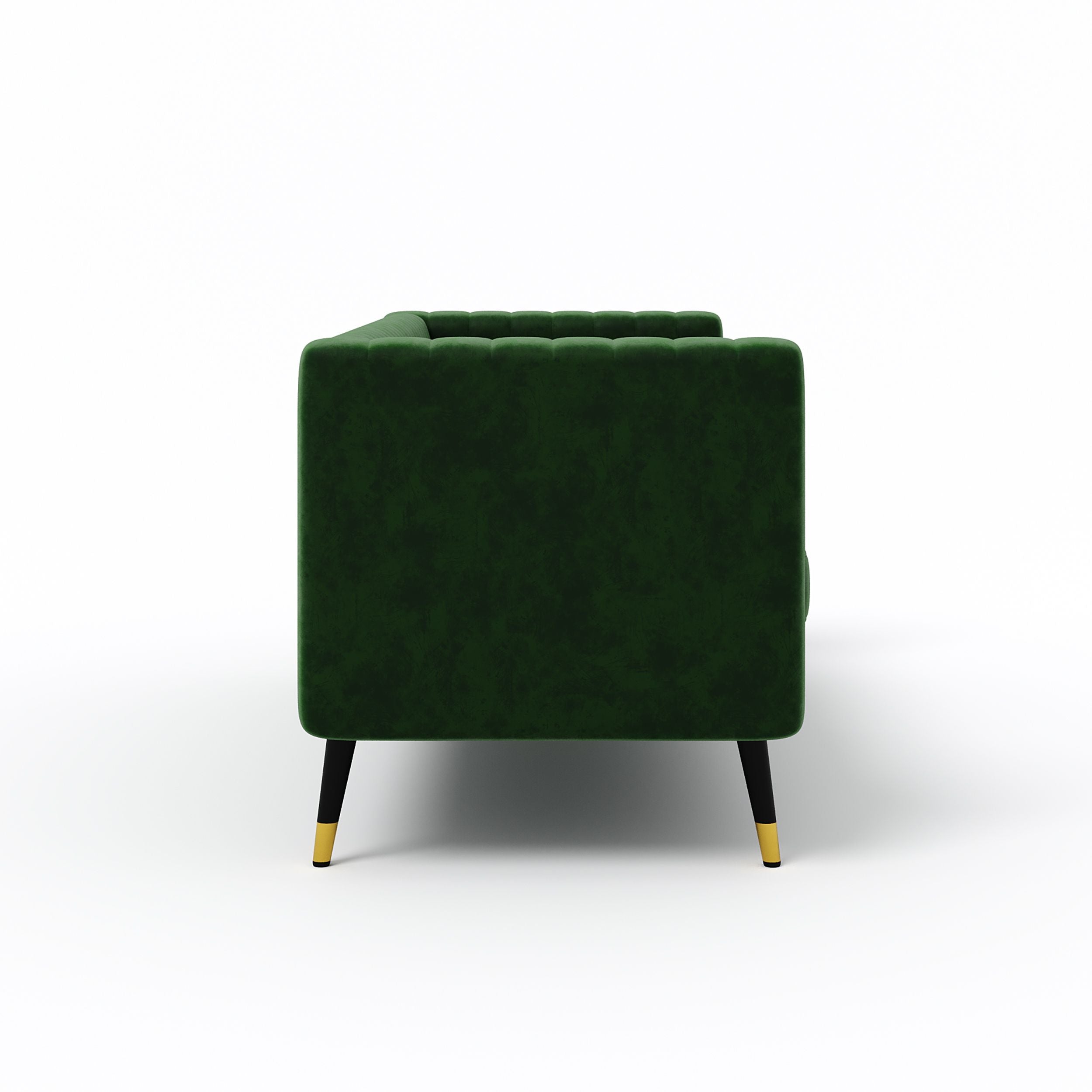 WESTIDO Enza Home Fabric 2 Seater  Sofa (Finish Color - GREEN, DIY(Do-It-Yourself))