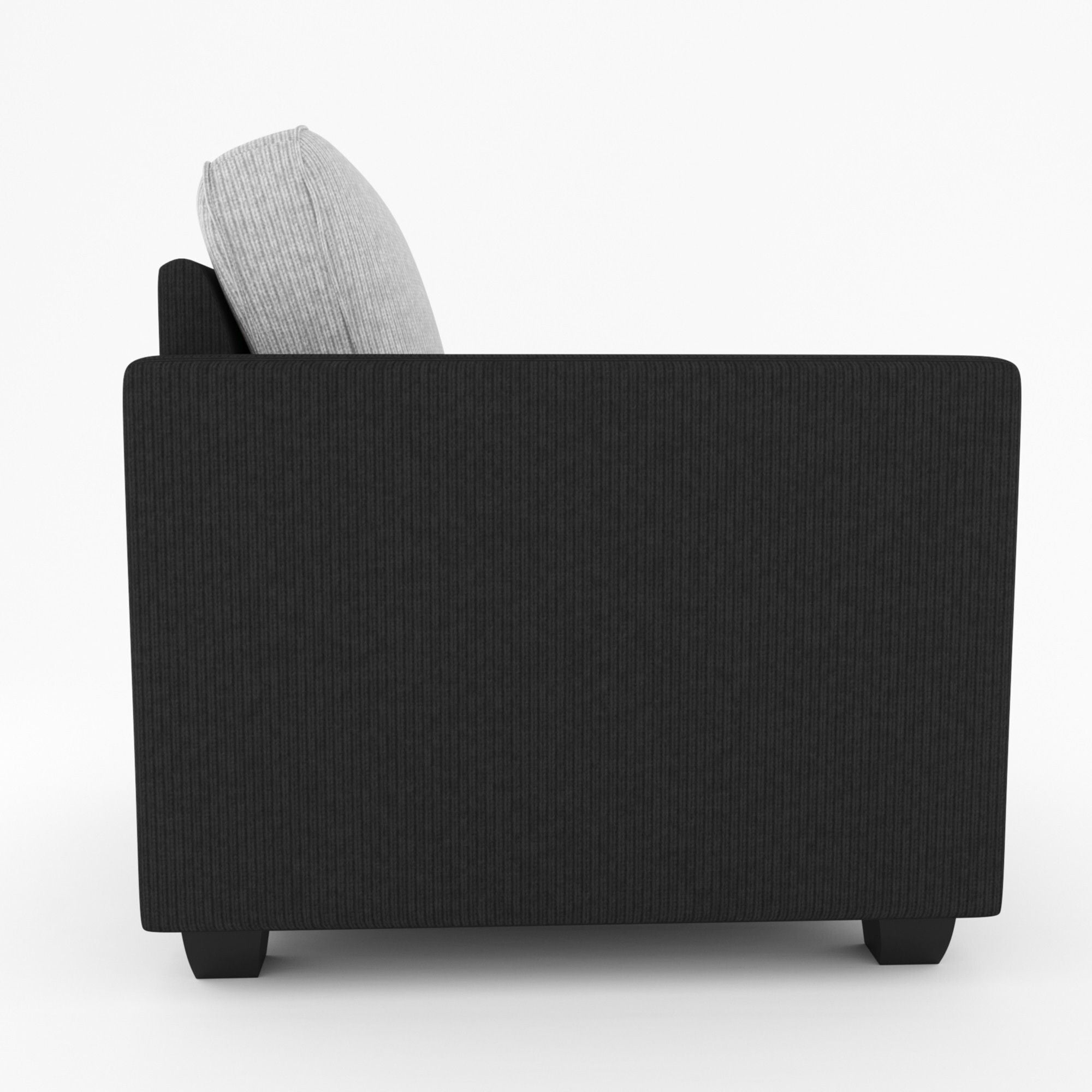 Westido 3 + 1 + 1 Sofa in Cream Brown Finish