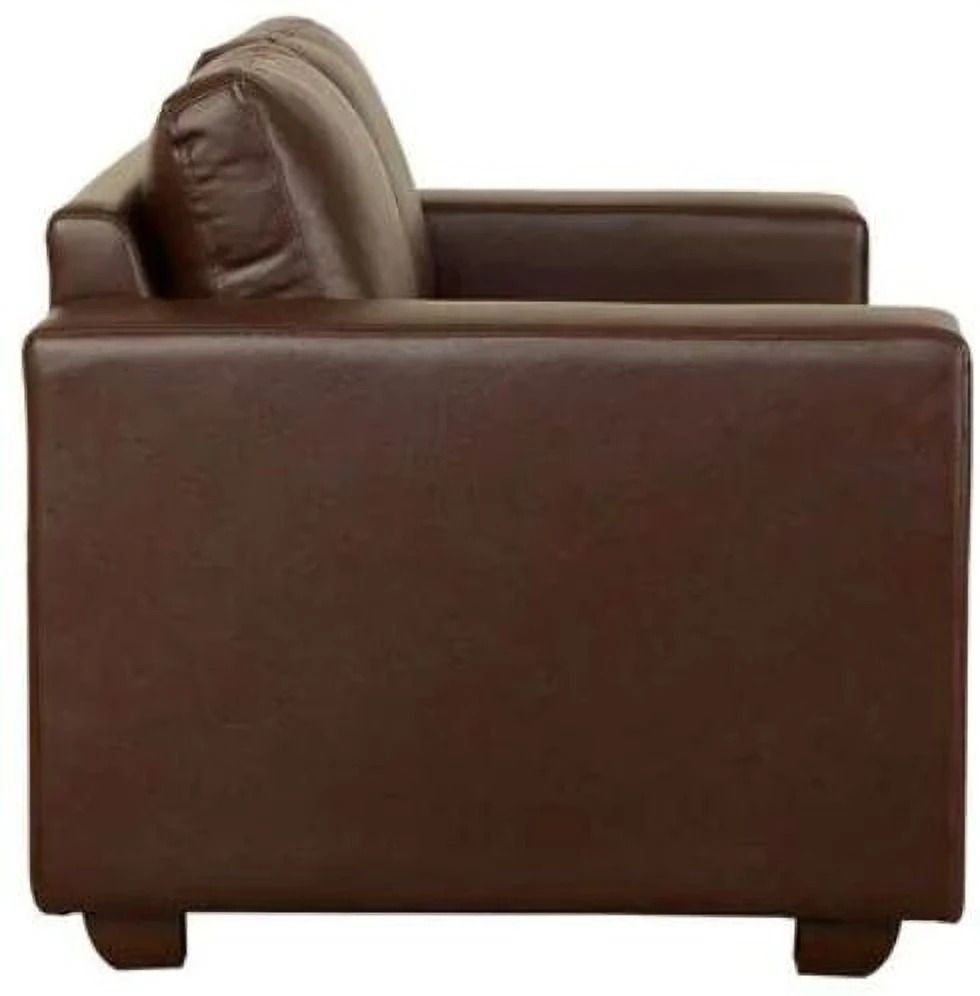 WESTIDO Savannah Leatherette 2 Seater  Sofa (Finish Color - Brown, DIY(Do-It-Yourself))