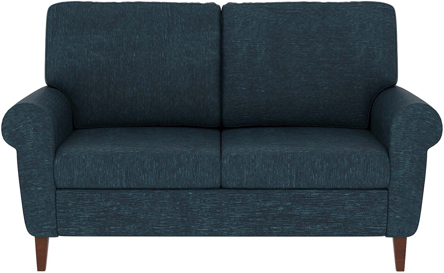 WESTIDO Alfemo Mobilya. Fabric 2 Seater  Sofa (Finish Color - BLUE, DIY(Do-It-Yourself))