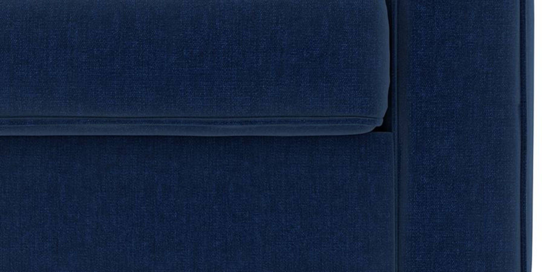 WESTIDO Laibah Fabric 3 Seater  Sofa (Finish Color - Blue, DIY(Do-It-Yourself))