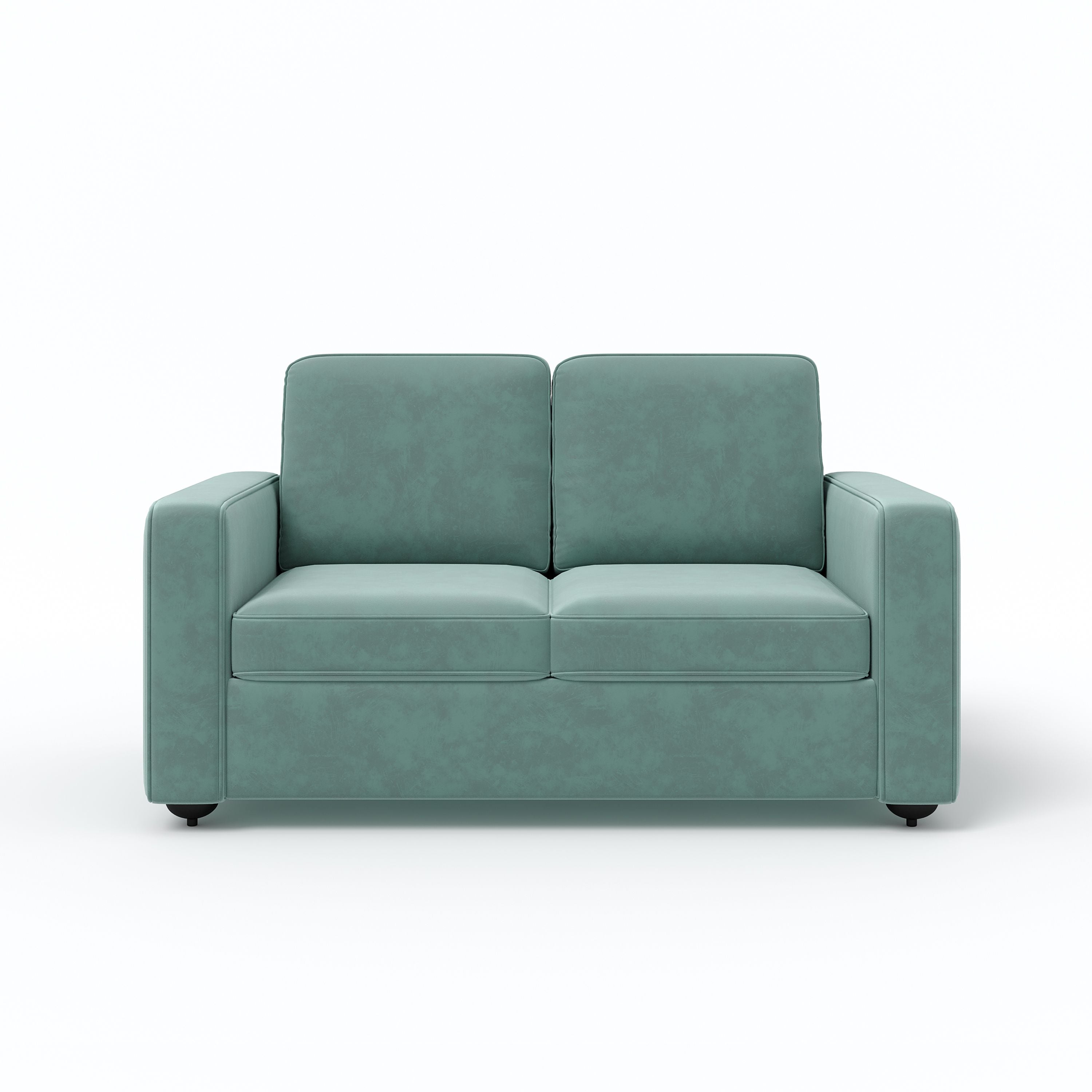 WESTIDO Emre Fabric 2 Seater  Sofa (Finish Color - GREEN, DIY(Do-It-Yourself))