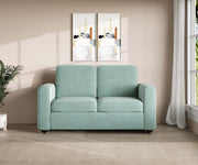 WESTIDO Emre Fabric 2 Seater  Sofa (Finish Color - GREEN, DIY(Do-It-Yourself))