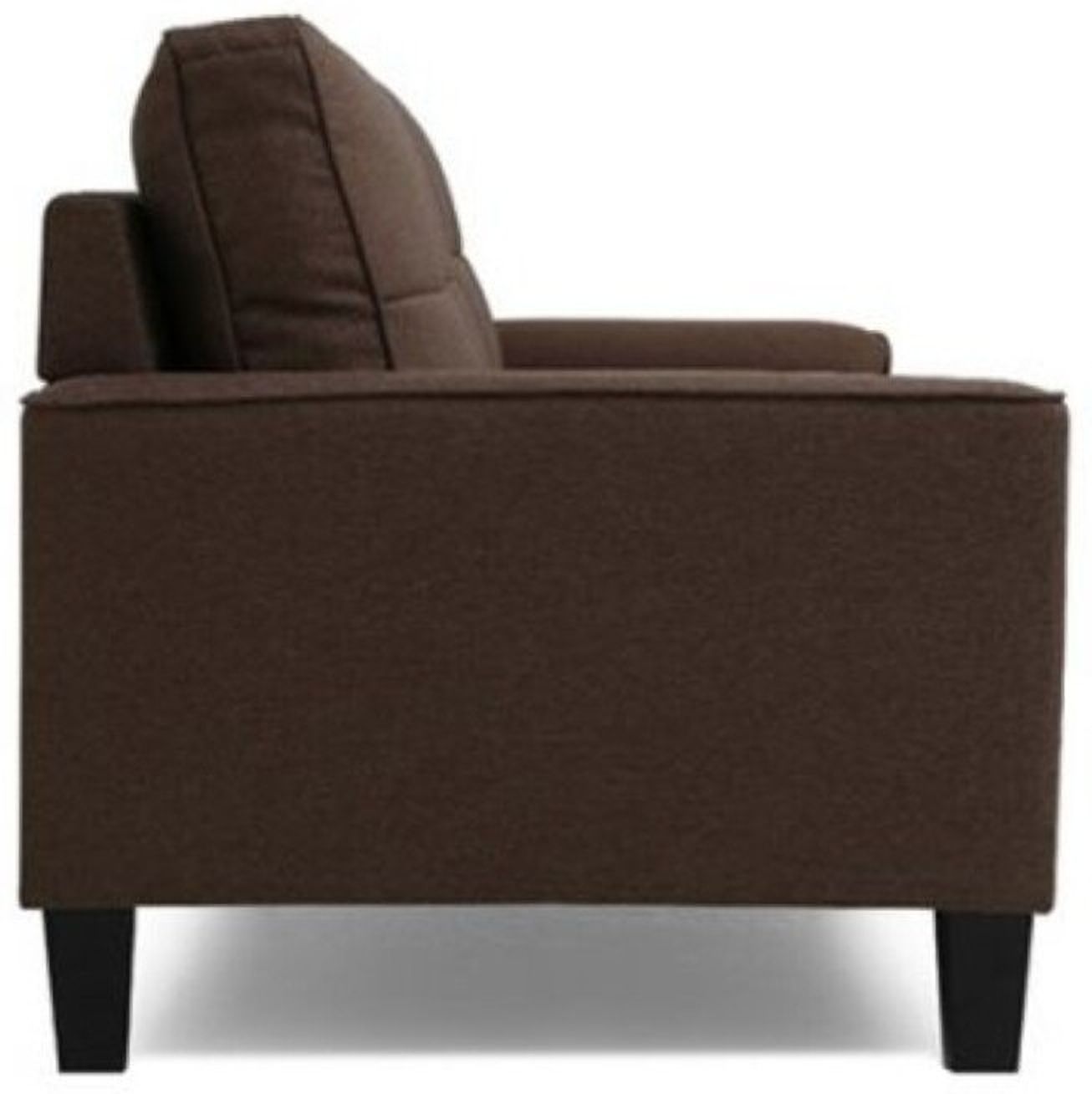 WESTIDO Sabri Fabric 2 Seater  Sofa (Finish Color - Brown, DIY(Do-It-Yourself))