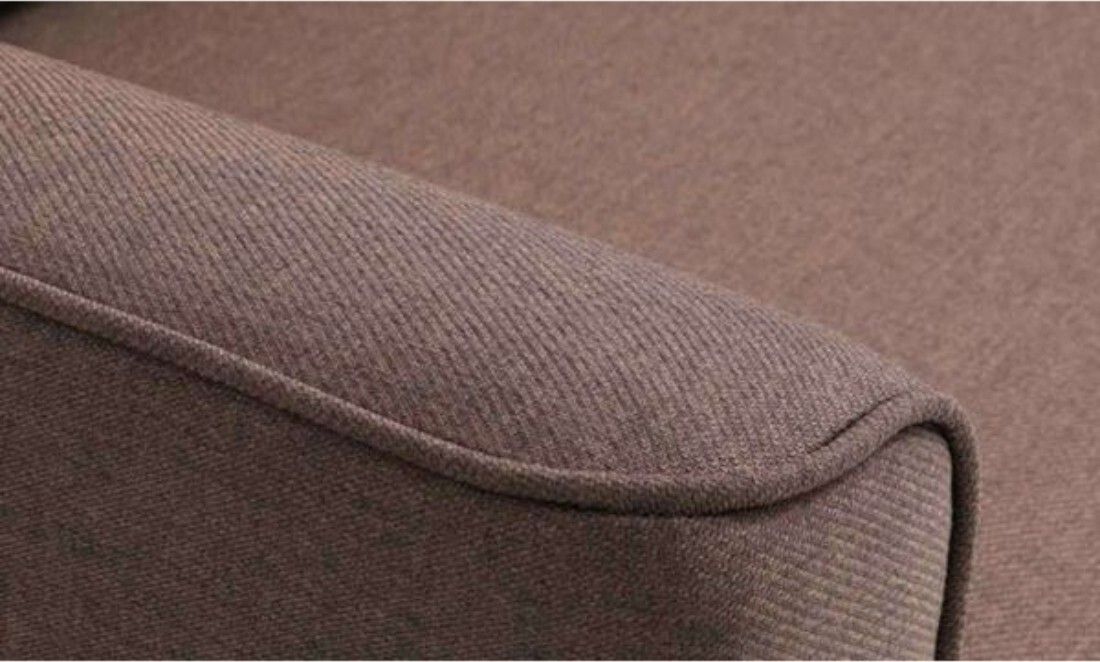 WESTIDO Sabri Fabric 2 Seater  Sofa (Finish Color - Brown, DIY(Do-It-Yourself))