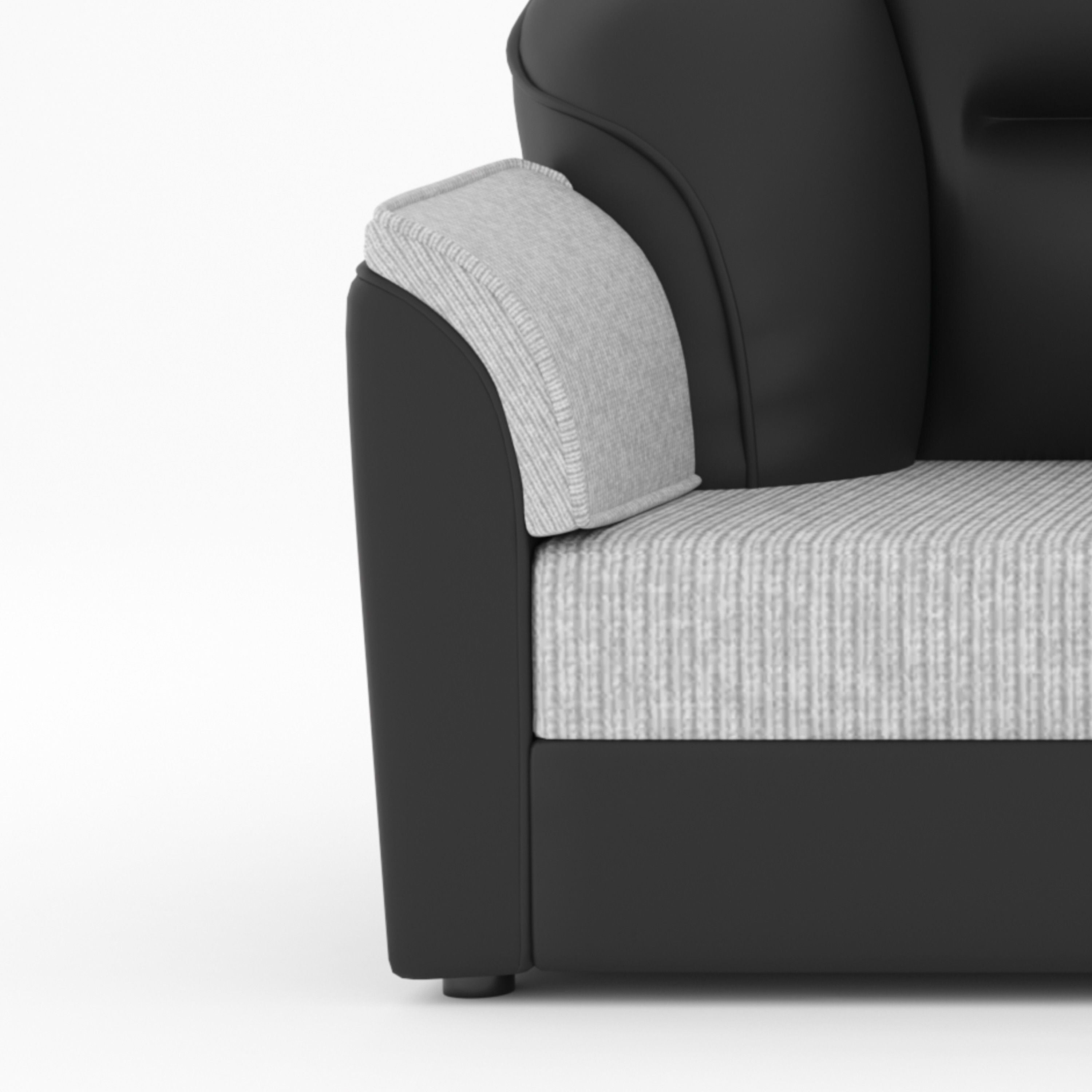 Westido Luxury 3 + 1 + 1 Sofa in Cream Brown Shade