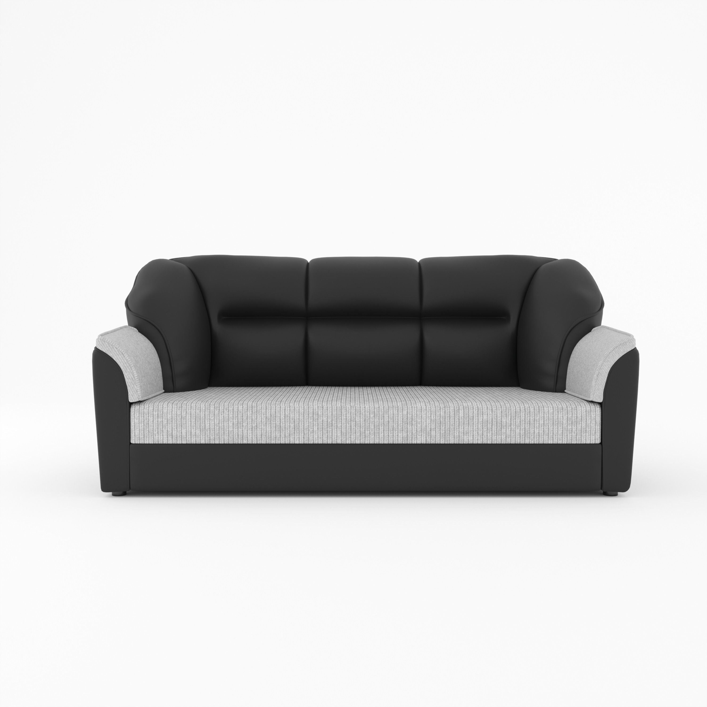 Westido Luxury 3 + 1 + 1 Sofa in Cream Brown Shade