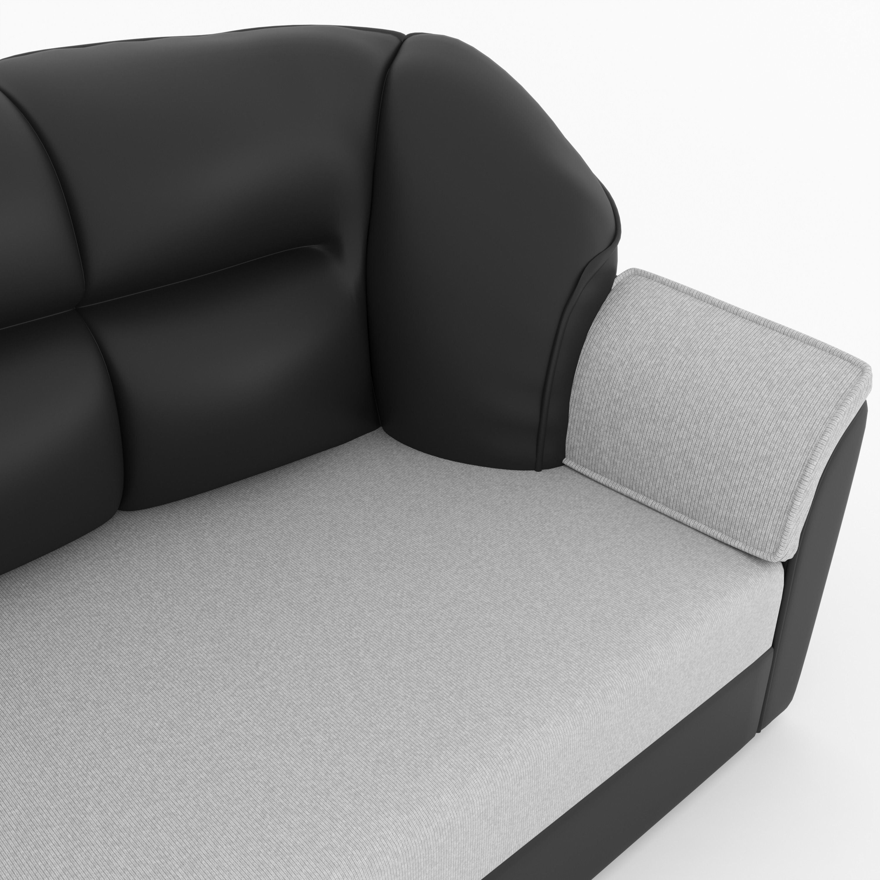 Westido Luxury 3 + 1 + 1 Sofa in Cream Brown Shade