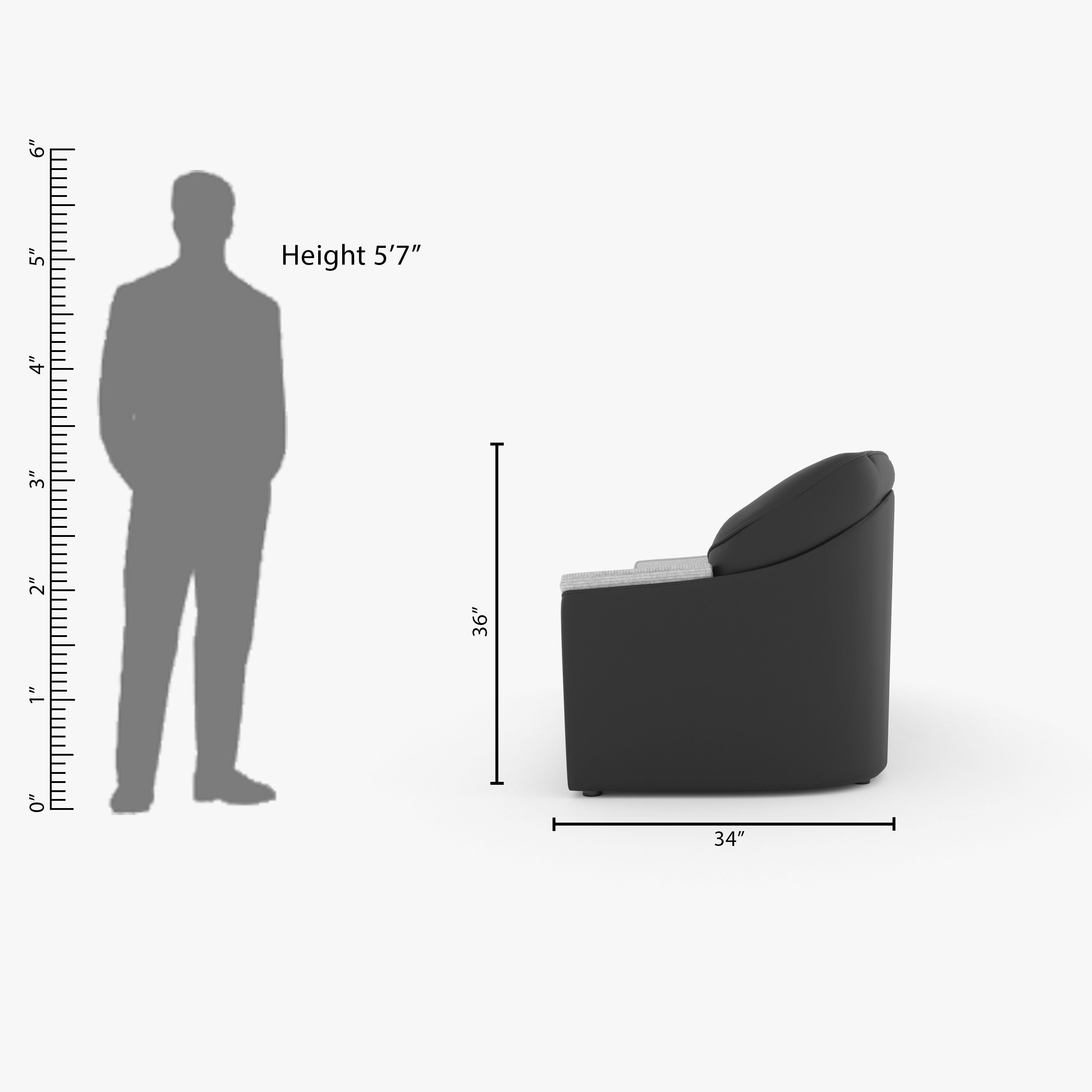 Westido Luxury 3 + 1 + 1 Sofa in Cream Brown Shade