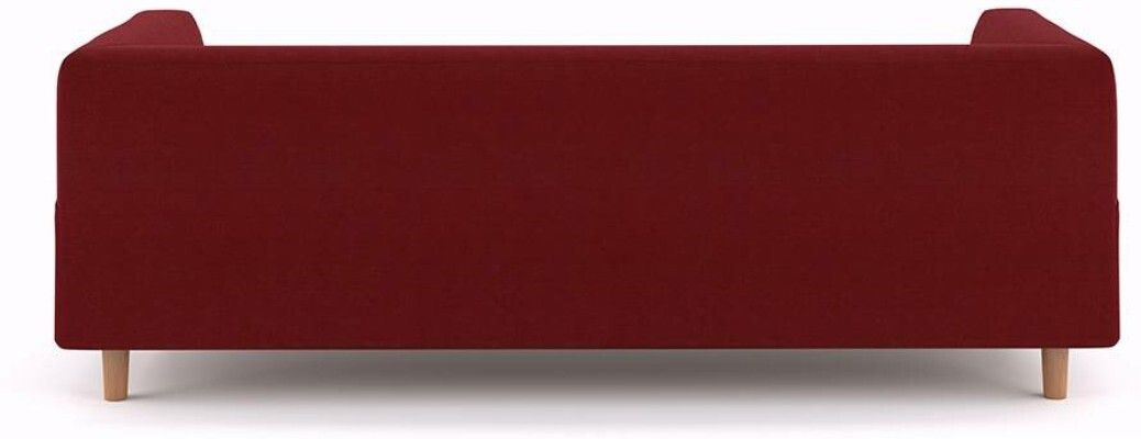 WESTIDO IKEA Fabric 2 Seater  Sofa (Finish Color - Maroon, DIY(Do-It-Yourself))
