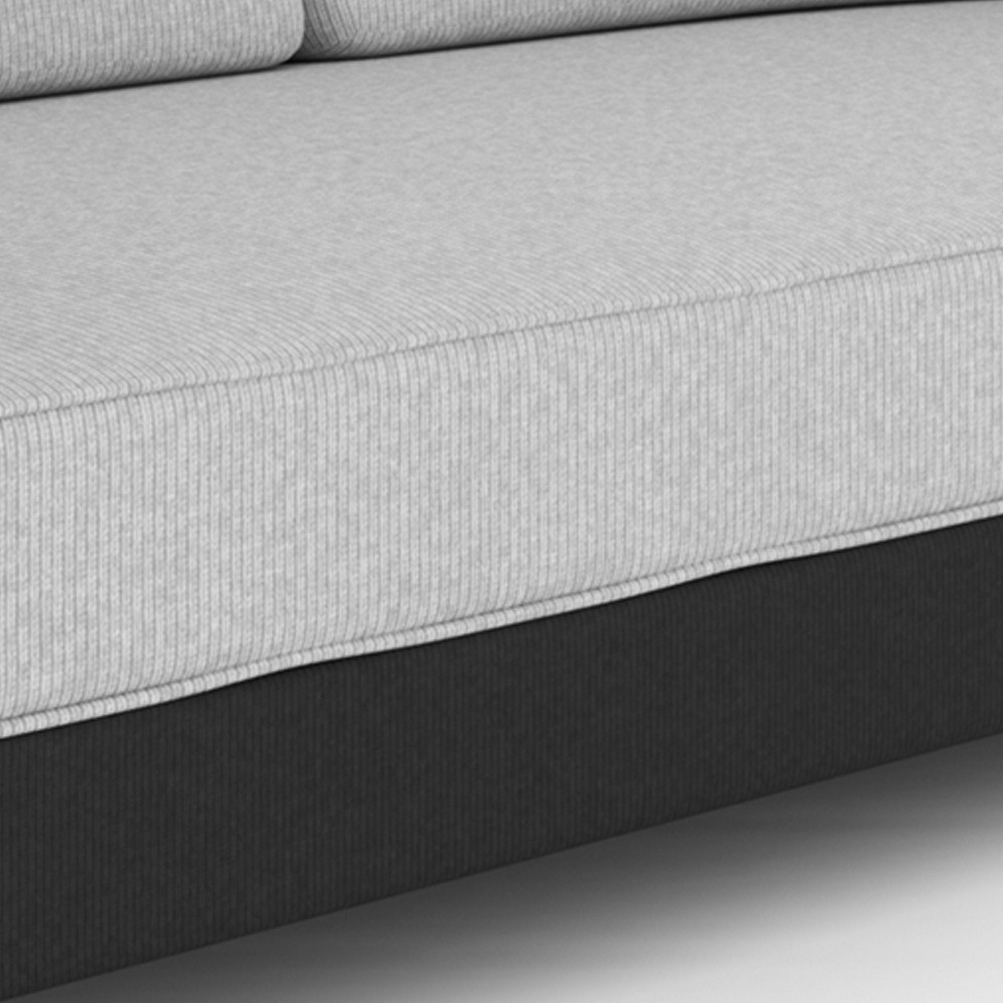 Cream Brown 3 + 1 + 1 Sofa by Westido