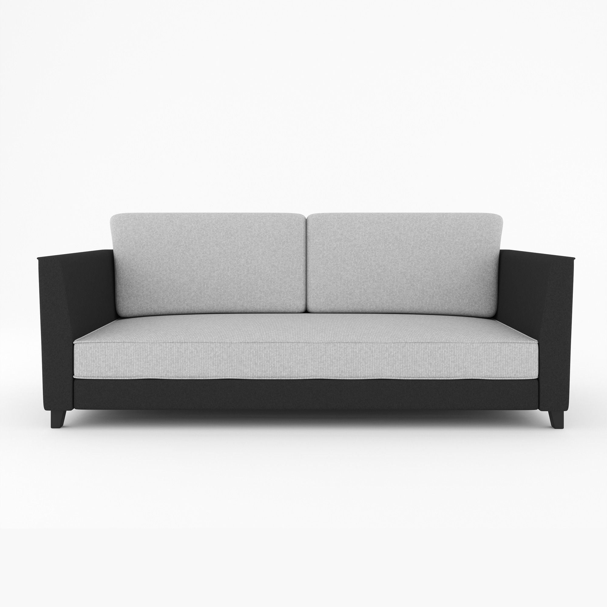 Cream Brown 3 + 1 + 1 Sofa by Westido